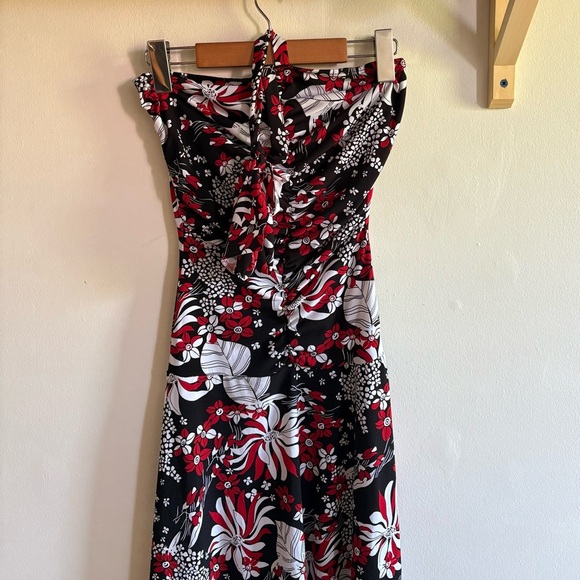 🌺 Zone Choc Y2K Halter Dress – Size Small - Picture 3 of 7